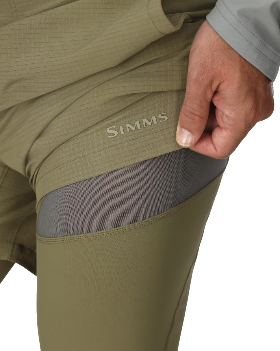 Upper thigh spandex image of Simms Latitude BiComp Bottom