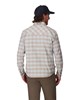Outdoor western-style fishing flannel shirt back profile