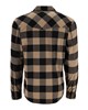Classic plaid outdoor flannel designed for comfortable fishing and outdoor activities