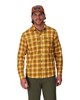 Outdoor water-resistant flannel shirt with UPF 50+ protection