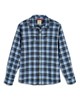 UPF 50+ outdoor plaid flannel shirt for anglers