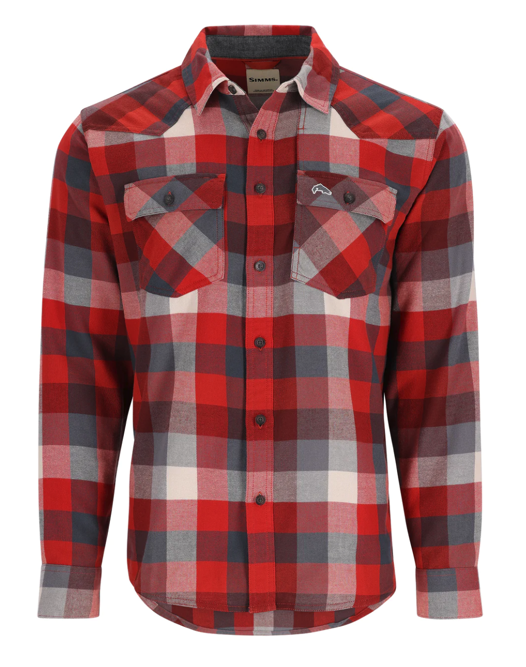 Order Simms Santee Flannel Shirt online at The Fly Fishers.