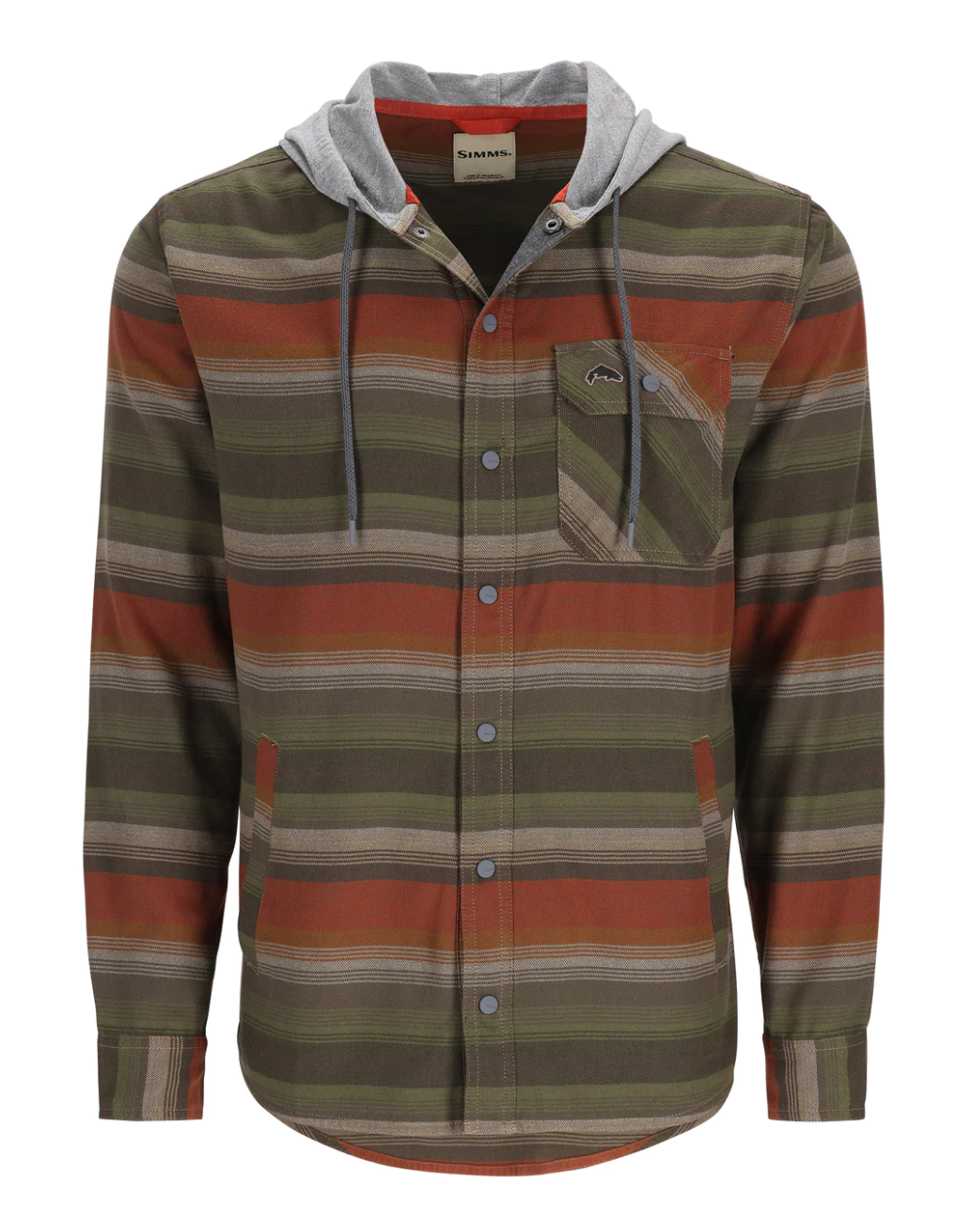 Simms Santee Flannel Hoody, Buy Simms Fishing Hoodies Online at