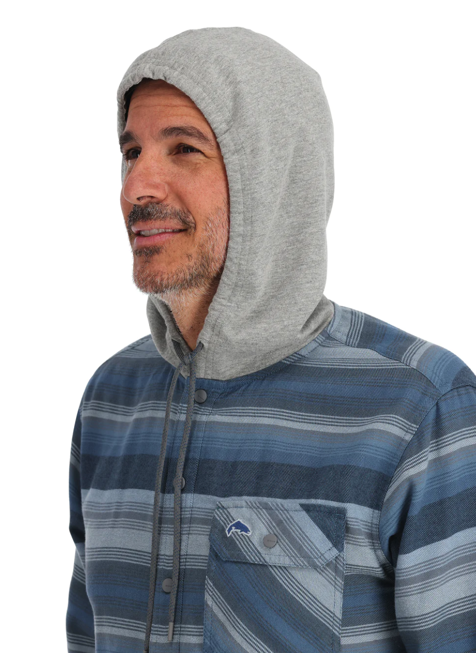 For sale online Simms Santee Flannel Hoodies.