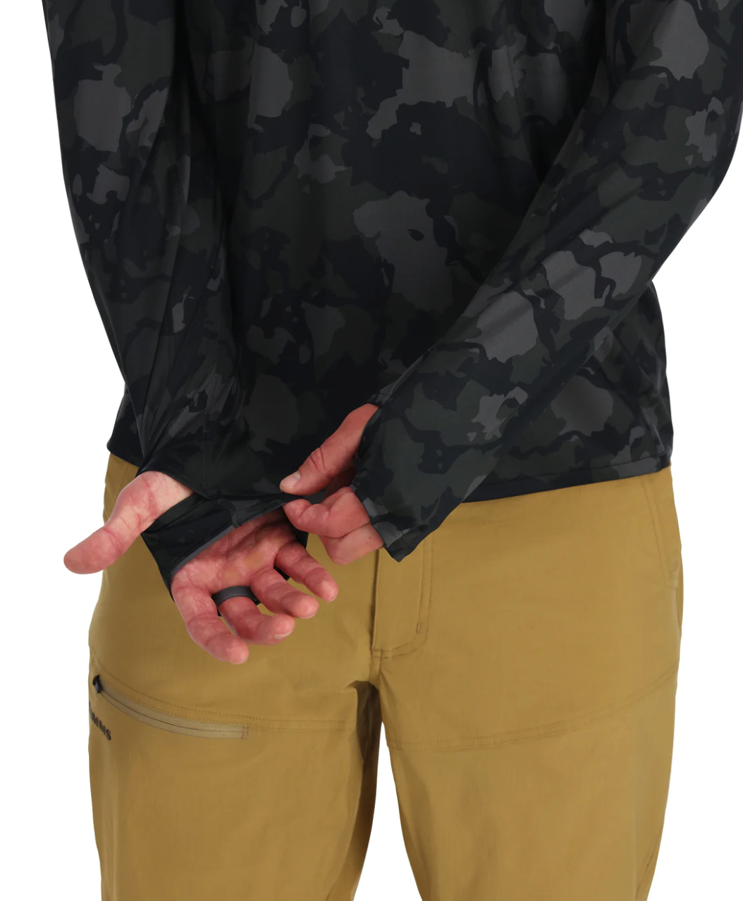 SolarFlex Hoody by Simms, the ultimate fishing apparel for hot climates.