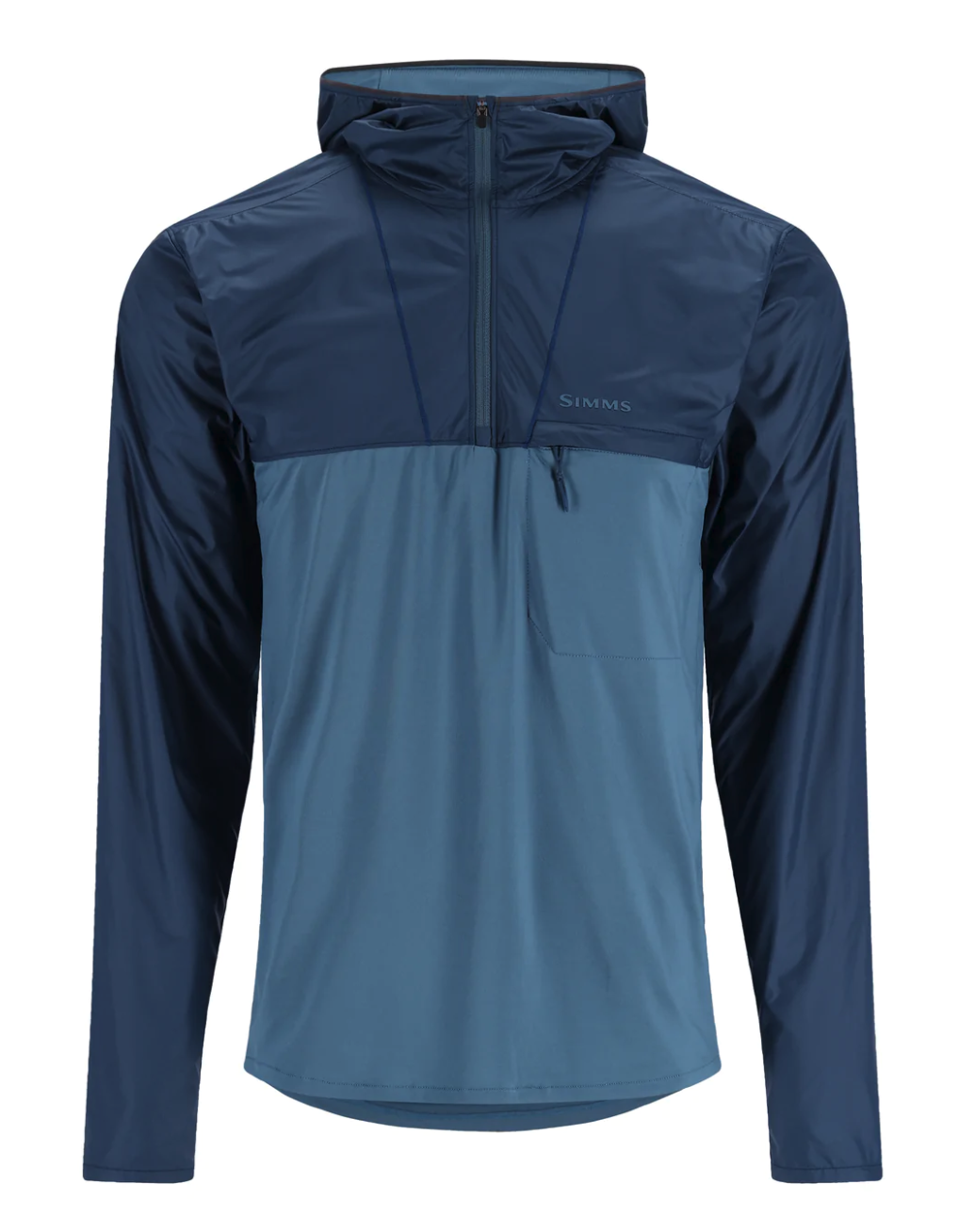 Simms SolarFlex Wind Hoody Neptune Midnight