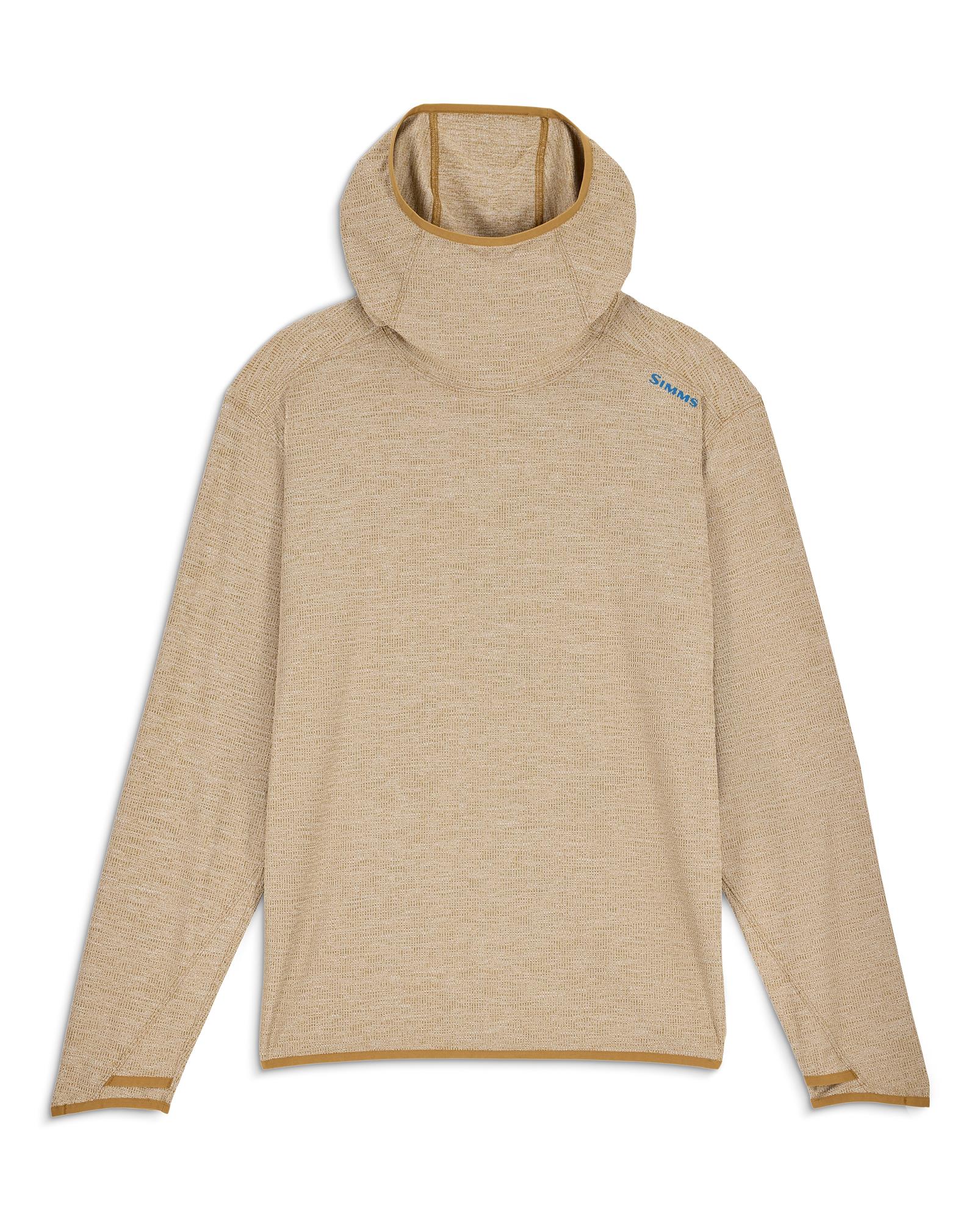 Sepia Simms Stone Cold hooded fishing hoody, lightweight long sleeve performance top for on-water comfort