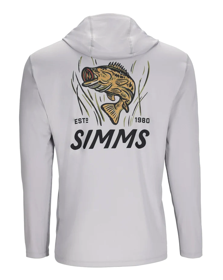 UPF 50+ Simms Tech Hoody for sun protection on the water.