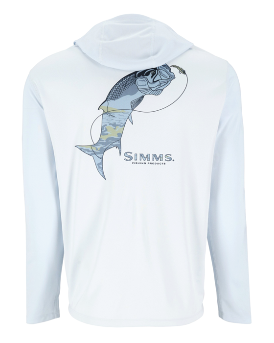 ジャケット SIMMS TECH HOODY ARTIST SERIES BROWN TROUT/ LIGHT GREEN US-M Simms M's Tech Hoody- Artist Series – Dakota Angler & Outfitter