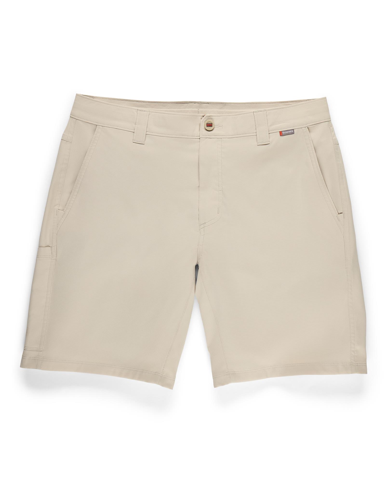 Simms Superlight Short lightweight fishing shorts front view