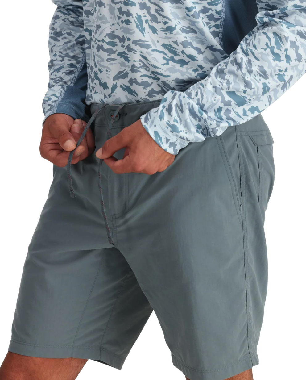 Breathable Simms Superlight Short for all-day wear.