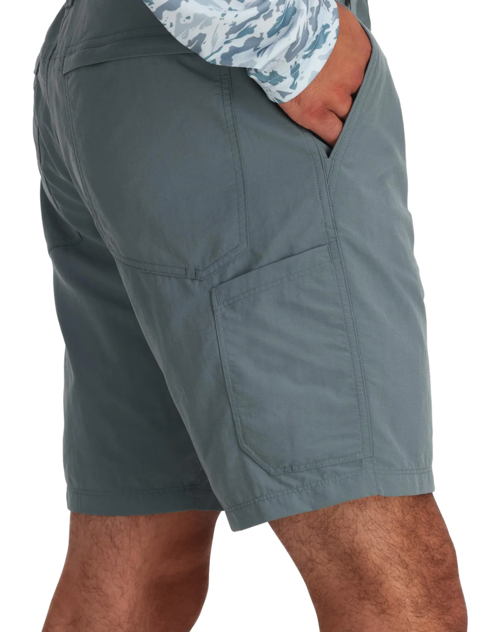 Durable Simms Superlight Short with corrosion-resistant hardware.
