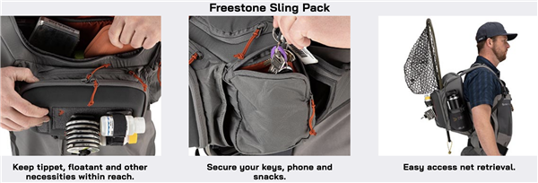 Simms Freestone Sling Pack  Simms Sling Pack For Sale Online
