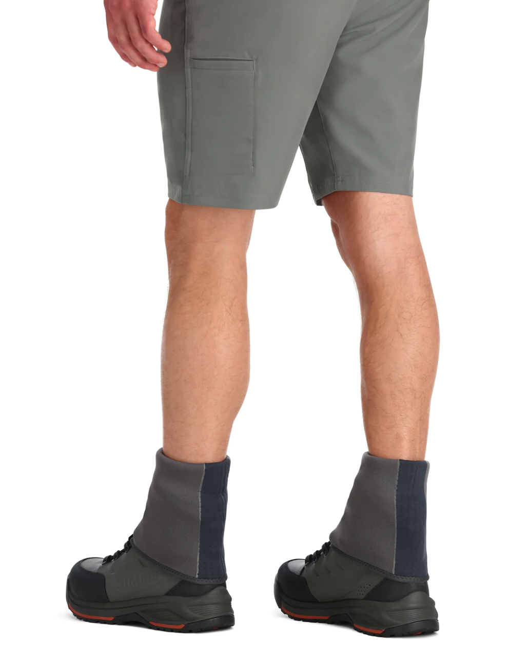 Simms Guide Guard neoprene socks, perfect fit and drainage, ideal for warm days.