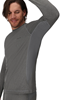 Underarm detail of model in Simms Strata 160 Baselayer LS Crew
