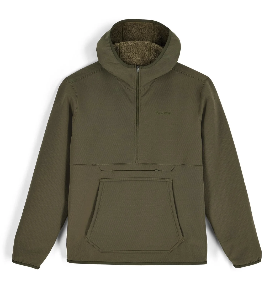 Simms Strata 330 Half-Zip Midlayer Hoody Loden color