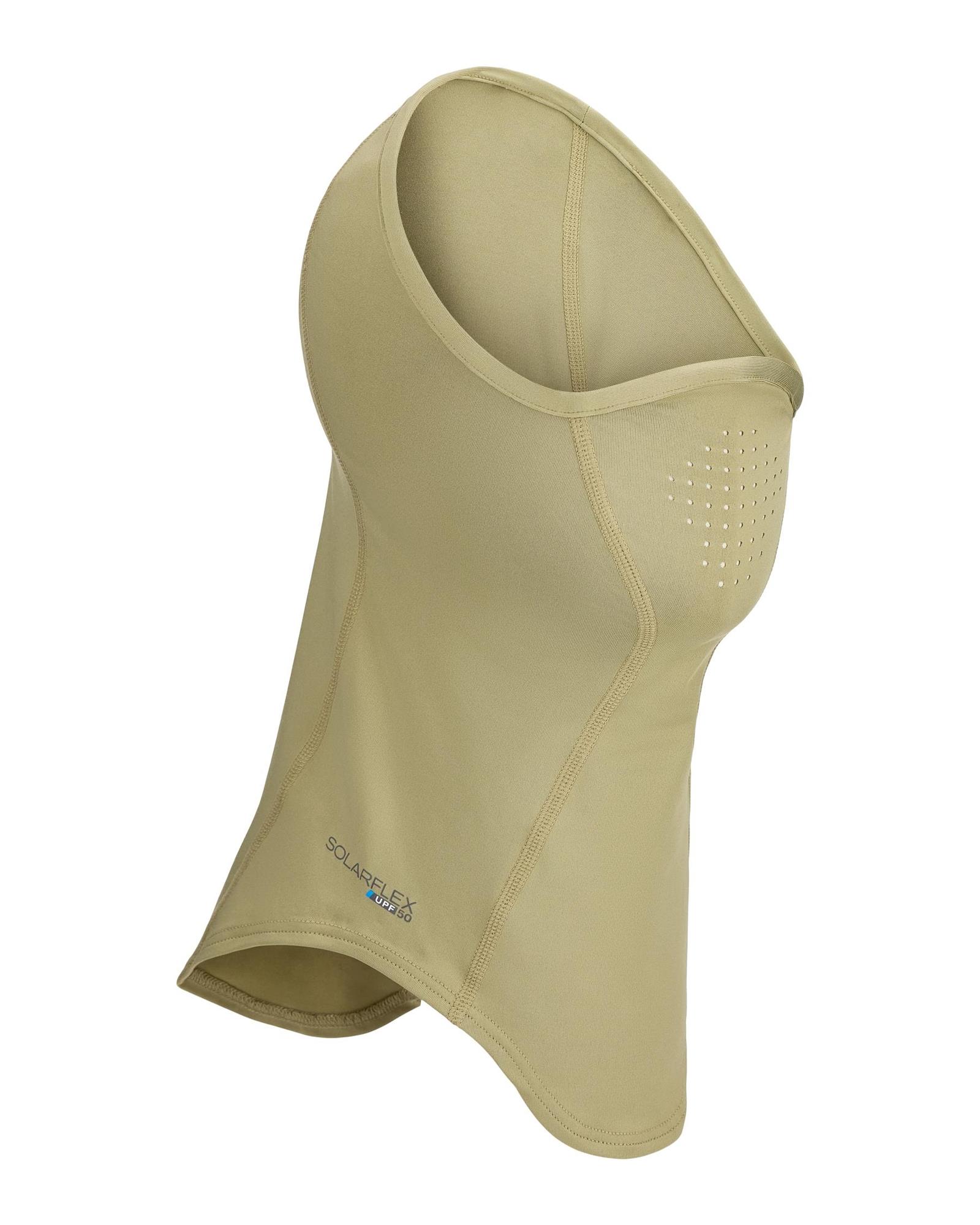 Simms SunGaiter UPF 50 sun protection gaiter solid pale pine green with breathable vents