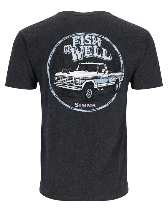 Buy Simms Fish It Well Truck T-Shirt online at the best price.
