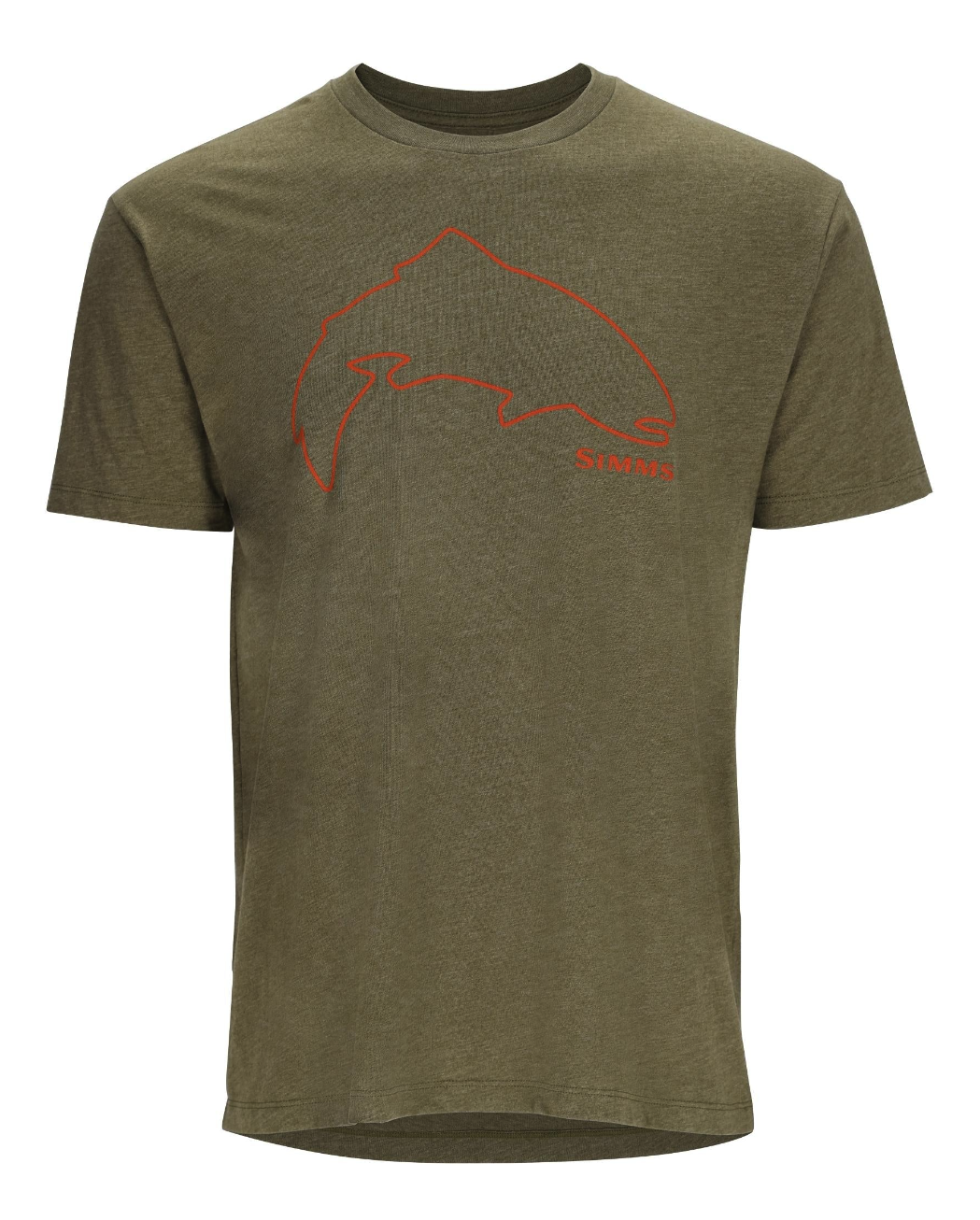Order Simms Trout Outline T-Shirt online at TheFlyFishers.com