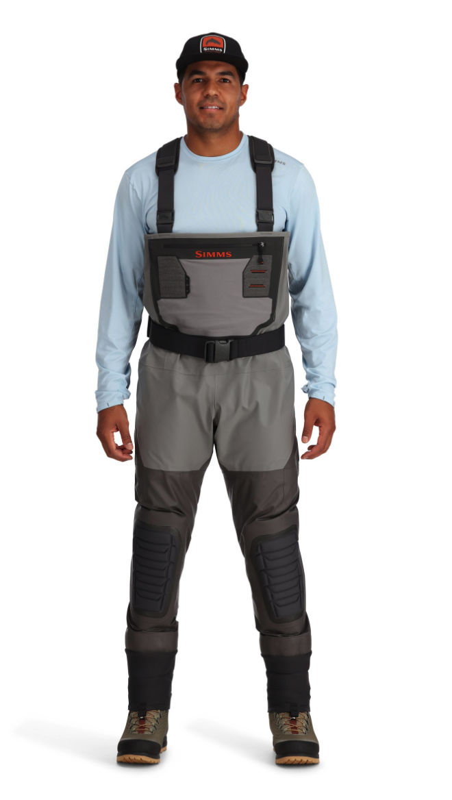 Rugged Simms Confluence Stockingfoot Waders made in the USA with Toray fabric technology