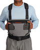 Buy Simms Confluence Waders for their comfortable handwarmer pockets and storage spots.