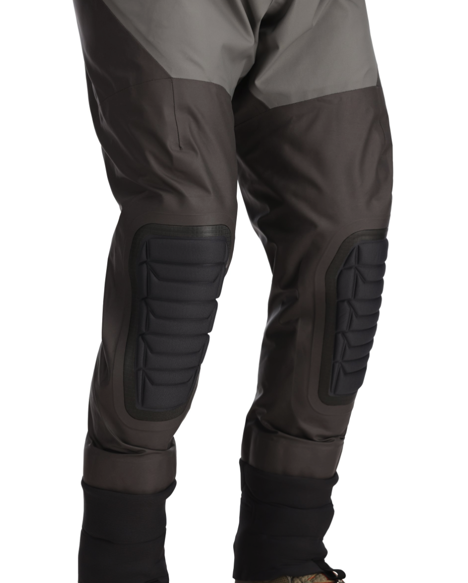 Built-in tool docking stations on Simms Confluence Waders for easy gear access