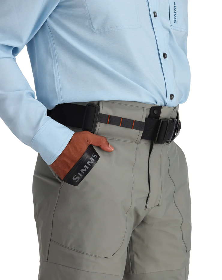Anatomically engineered neoprene stockingfeet for comfort in Simms Freestone Pant Waders