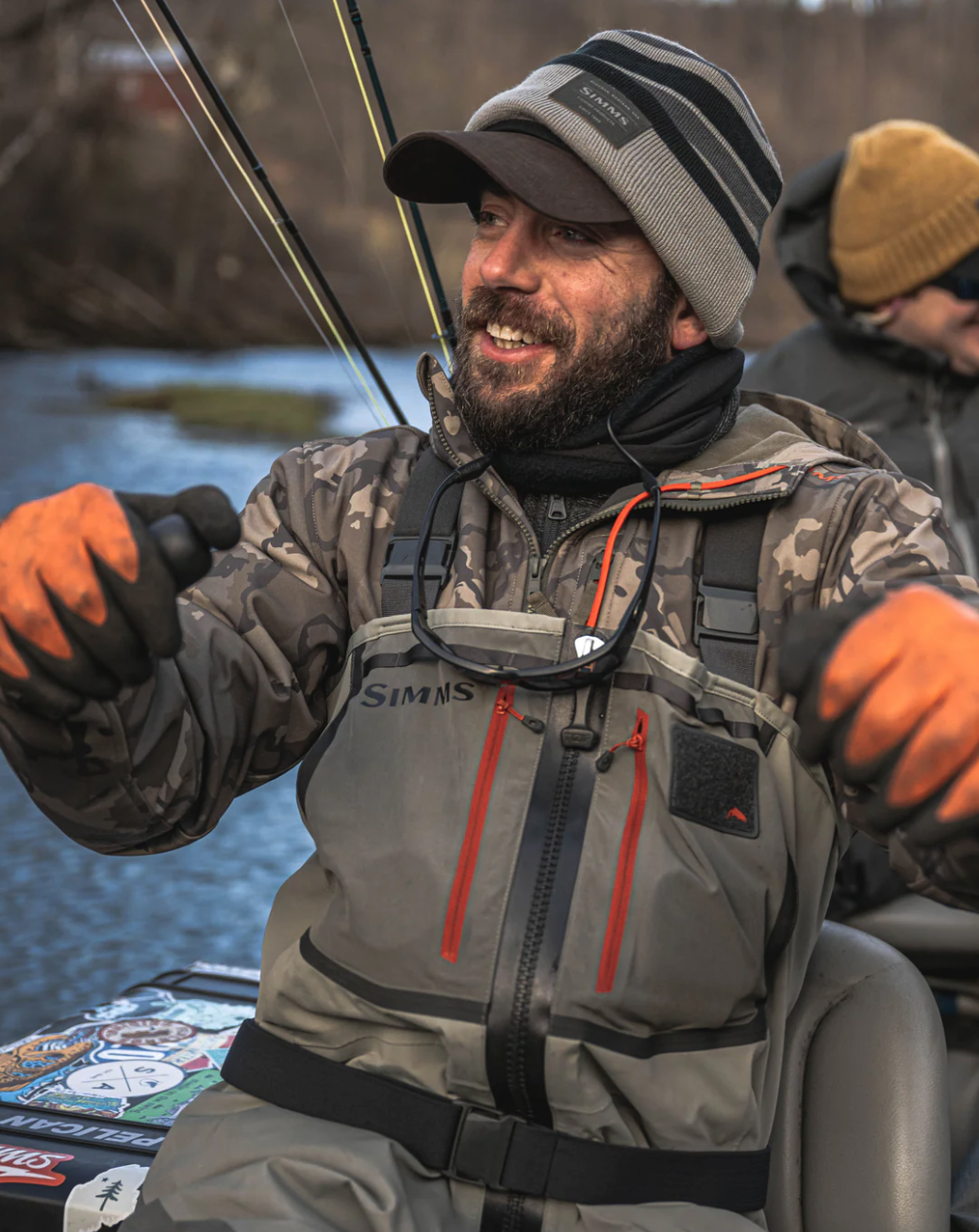 Buy Simms Freestone Z Waders with breathable fabric for all-day fishing comfort