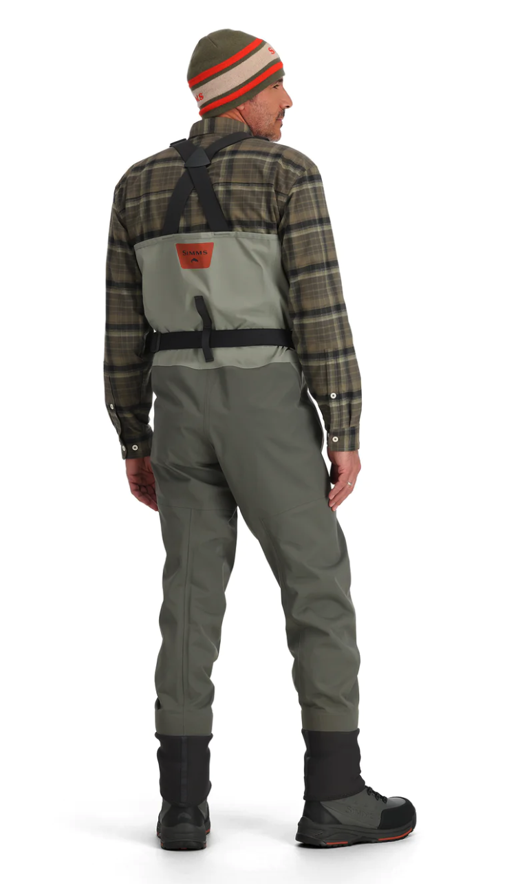 Stretch elastic suspenders for waist-high conversion in Simms Freestone Z Waders for sale