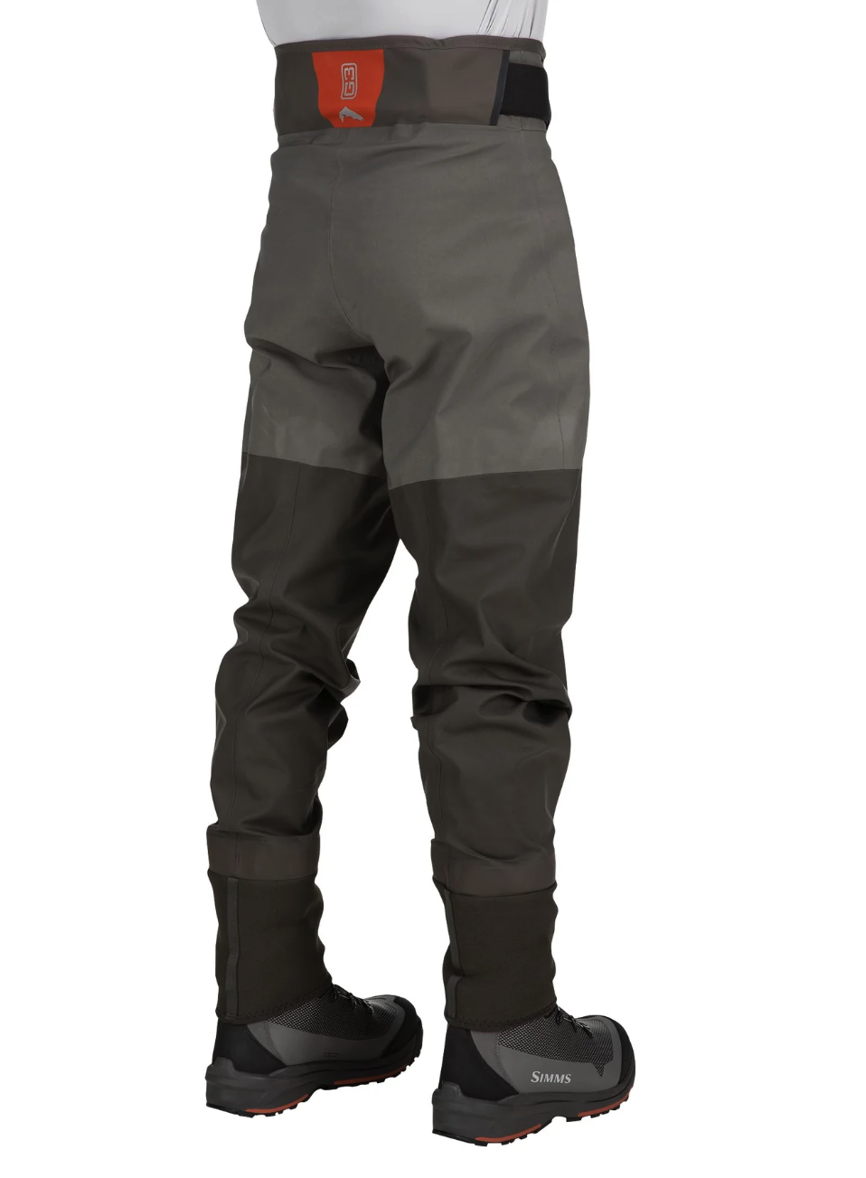 Simms G3 Guide Pant Waders made in the USA with articulated fit for active fishing missions