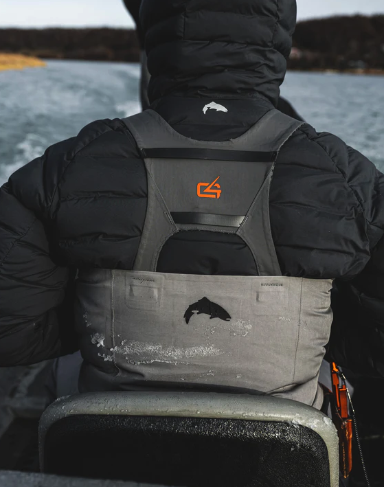 Order online: Simms G4Z Waders with patented stitch-less construction for flexibility and comfort