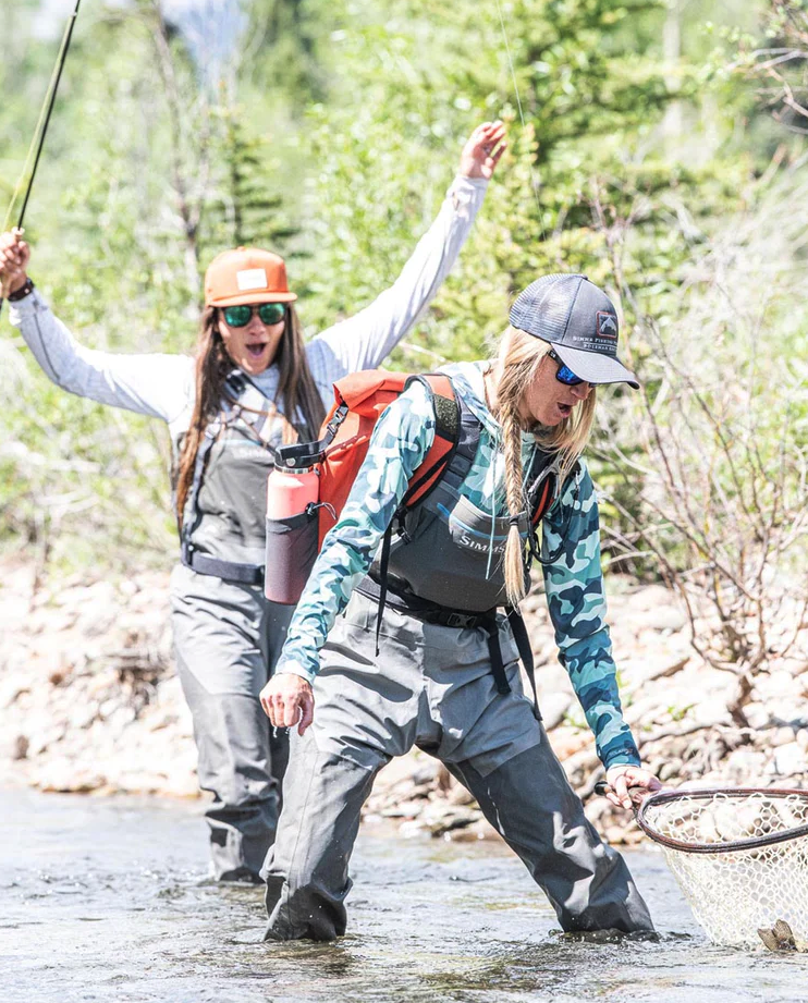 Order online: Women's G3 Guide Waders with improved fit and comfort for all-day fishing