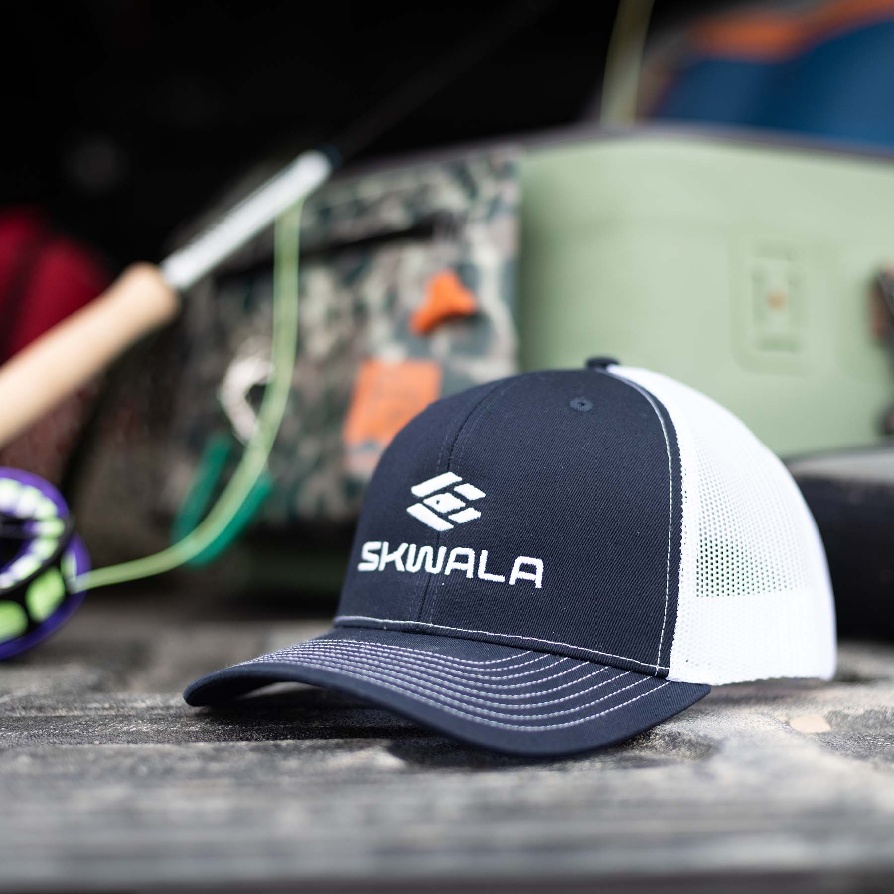 Skwala Icon Mid Trucker Hat By Other Fishing Gear