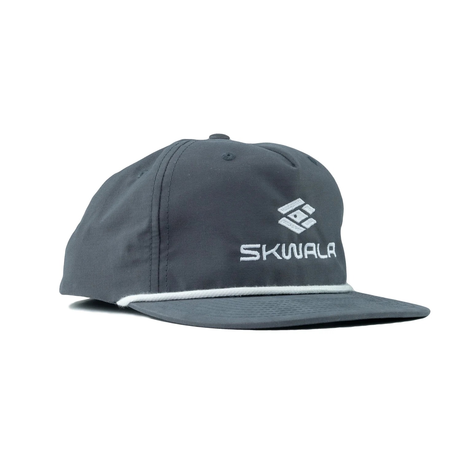 Dark Blue Eclipse Colored  Skwala Icon Rope Hat
