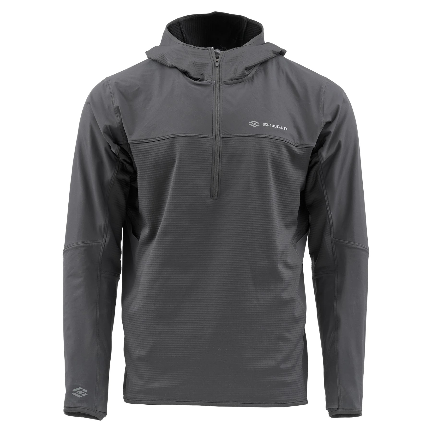 Skwala Fusion Tactical Hoody breathable grid fleece midlayer for cold weather fishing
