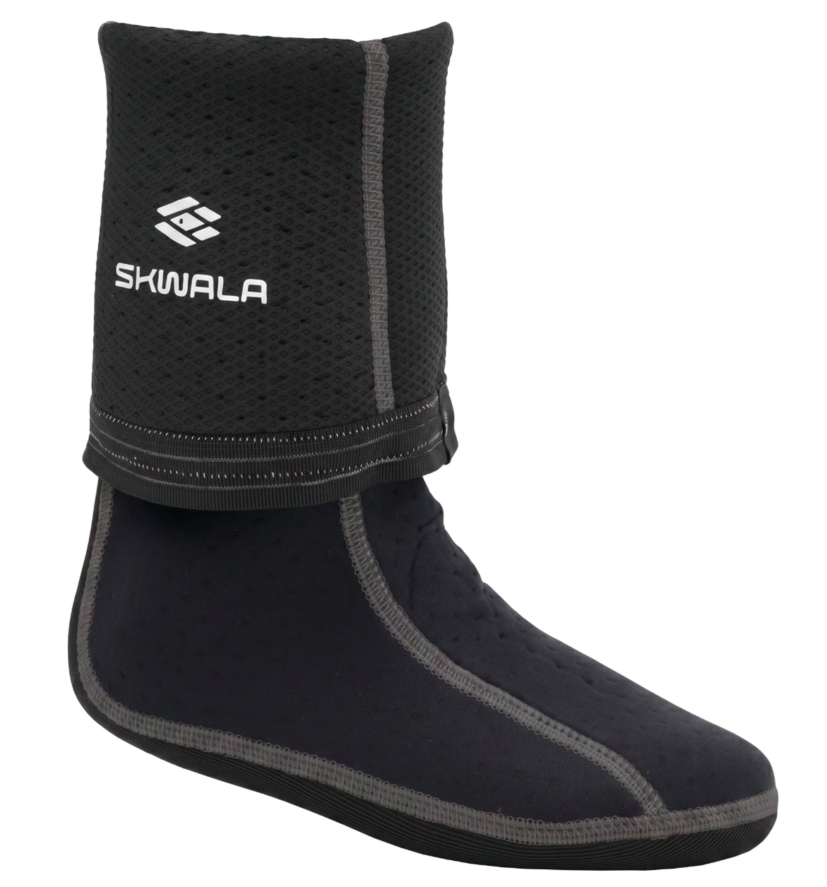 Skwala Backeddy Wet Wading Sock in black