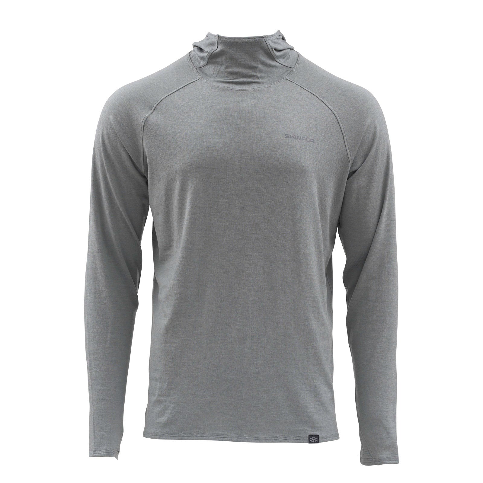 Skwala Thermo 150 Hoody lightweight Merino wool fishing base layer front view