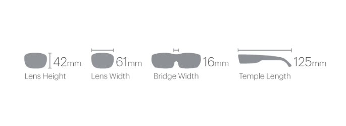 Smith Arvo Polarized Sunglasses size makes them versatile fishing sunglasses for most anglers.