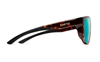 Smith Barra Polarized Sunglasses keep light out when wearing this polarized fishing sunglasses with side shields.