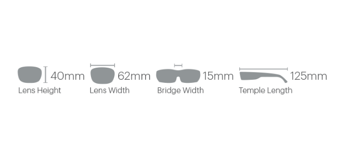 Versatile fit fishing sunglasses.