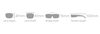 Size specs of Smith Outrigger Polarized Sunglasses