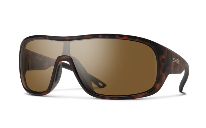 Smith Spinner Polarized Sunglasses feature the ultimate in sun coverage and protection in fishing sunglasses.