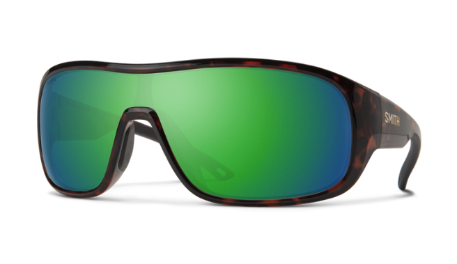 Smith Spinner Polarized Sunglasses feature the ultimate in sun coverage and protection in fishing sunglasses.