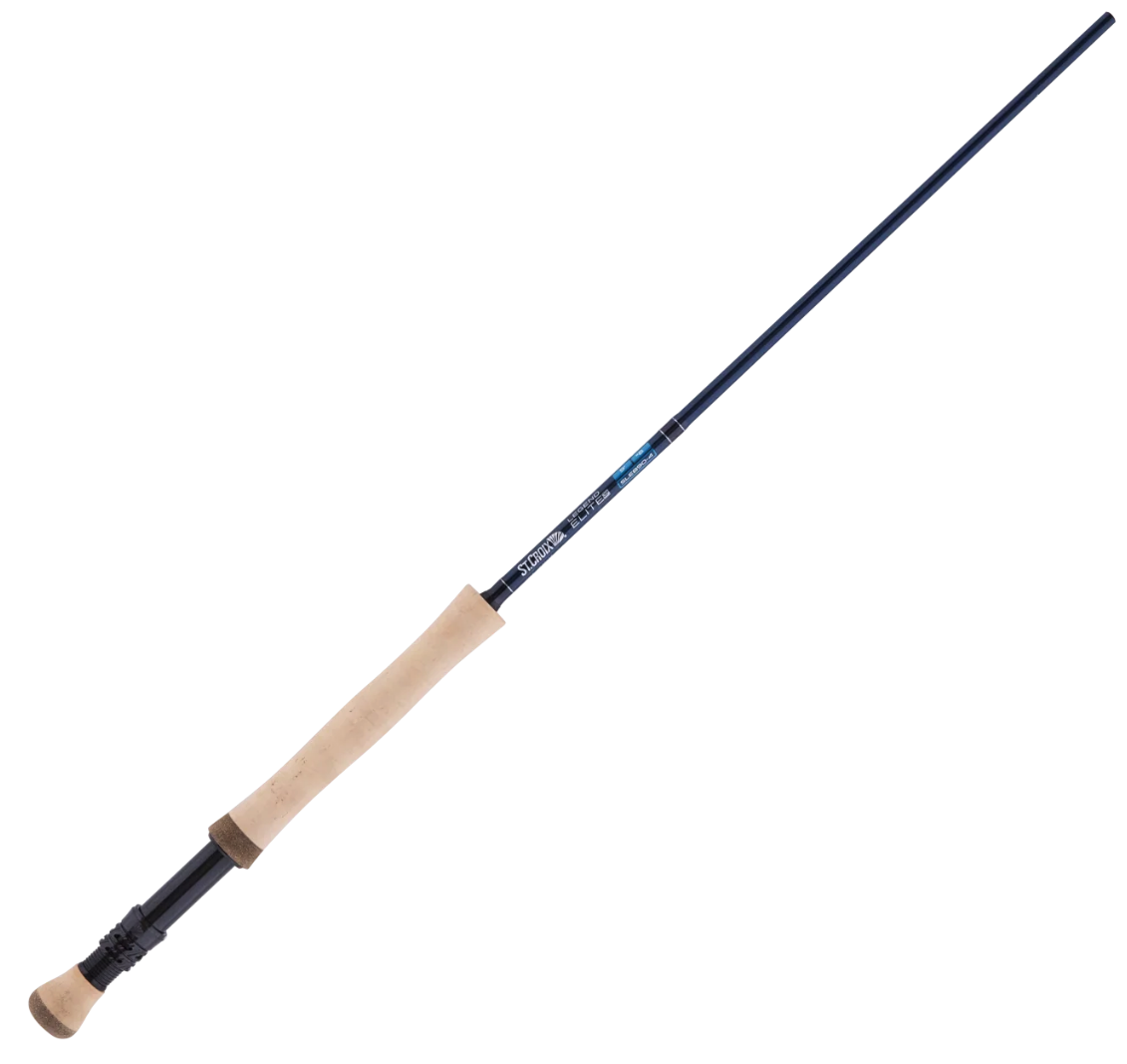 Angled image of St. Croix Legend Elite Saltwater Fly Rod handle