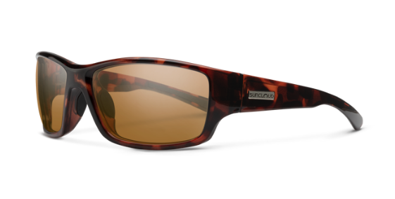 Suncloud optics sunglasses provide great fishing polarization.
