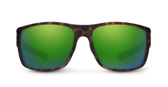 Suncloud Range Polarized Sunglasses feature a strong frame and 8 base lens curve for excellent coverage as fishing sunglasses.