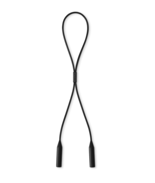 Suncloud Silicone Sunglasses Retainer in black