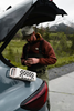 Turtlebox Ranger Speaker on side of car.