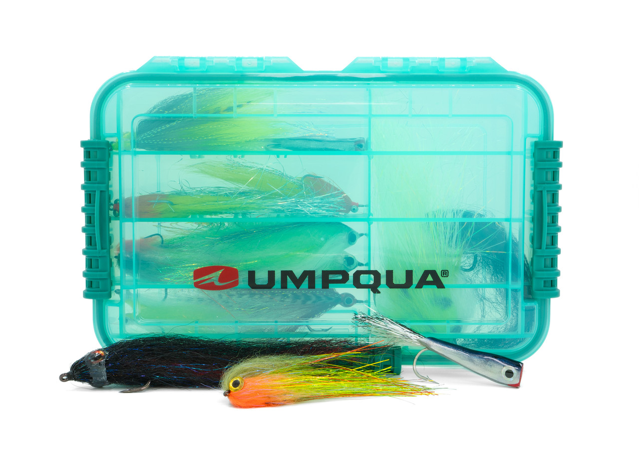 Included flies and fly box for the Umpqua Jungle Fly Assortment
