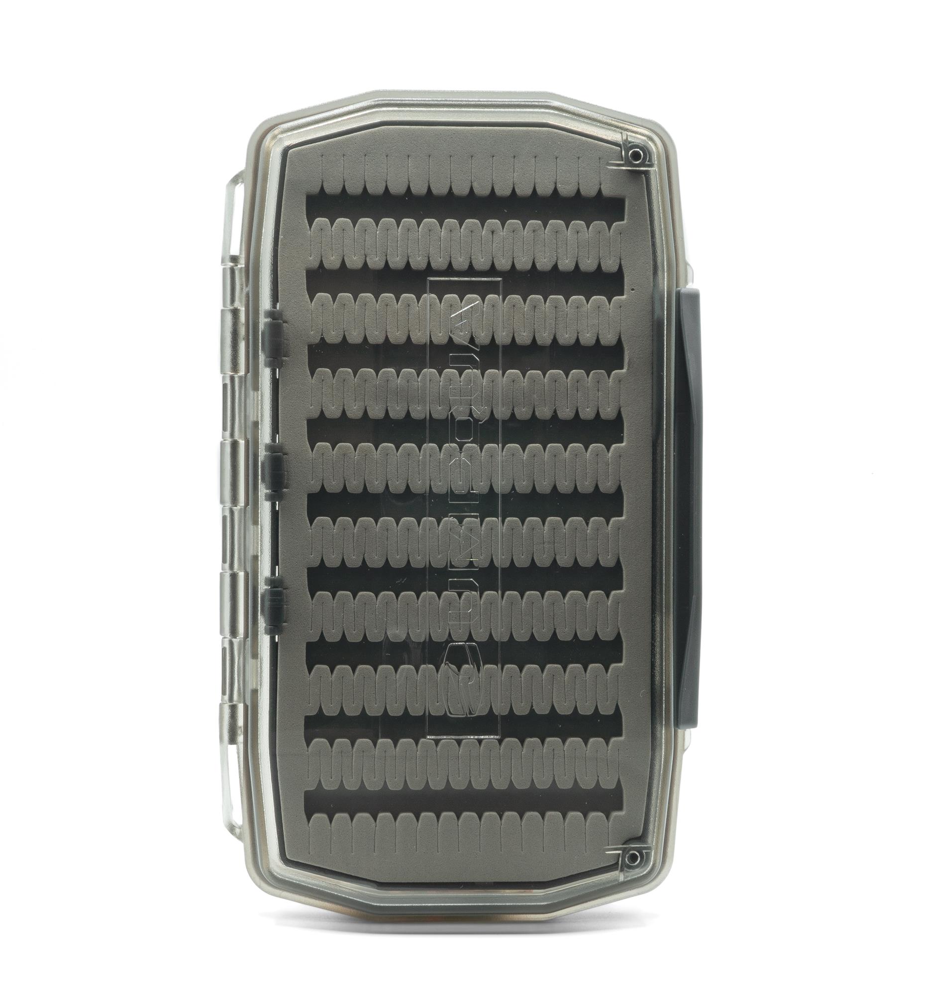 Umpqua UPG Foam Waterproof Essential Fly Box Gray Closed